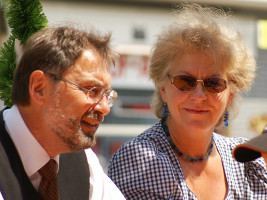Dr. Herbert Kränzlein und Eva-Maria Kränzlein 2007 auf dem Volksfest Puchheim