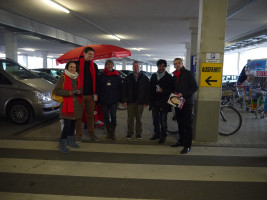 SPD-Infostand Ikarus 15.03.2014