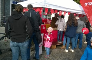 SPD-Stand Marktsonntag 04.10.2015