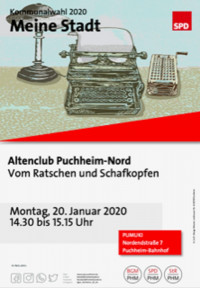 Plakat Besuch Altenclub Puchheim-Nord 20.1.2020