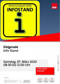 Plakat Infostand 7.3.2020