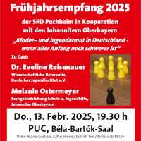 Plakat SPD-Frühjahrsempfang 2025