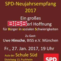 Plakat SPD-Neujahrsempfang 2017