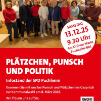 SPD-Plakat Infostand 13.12.2025